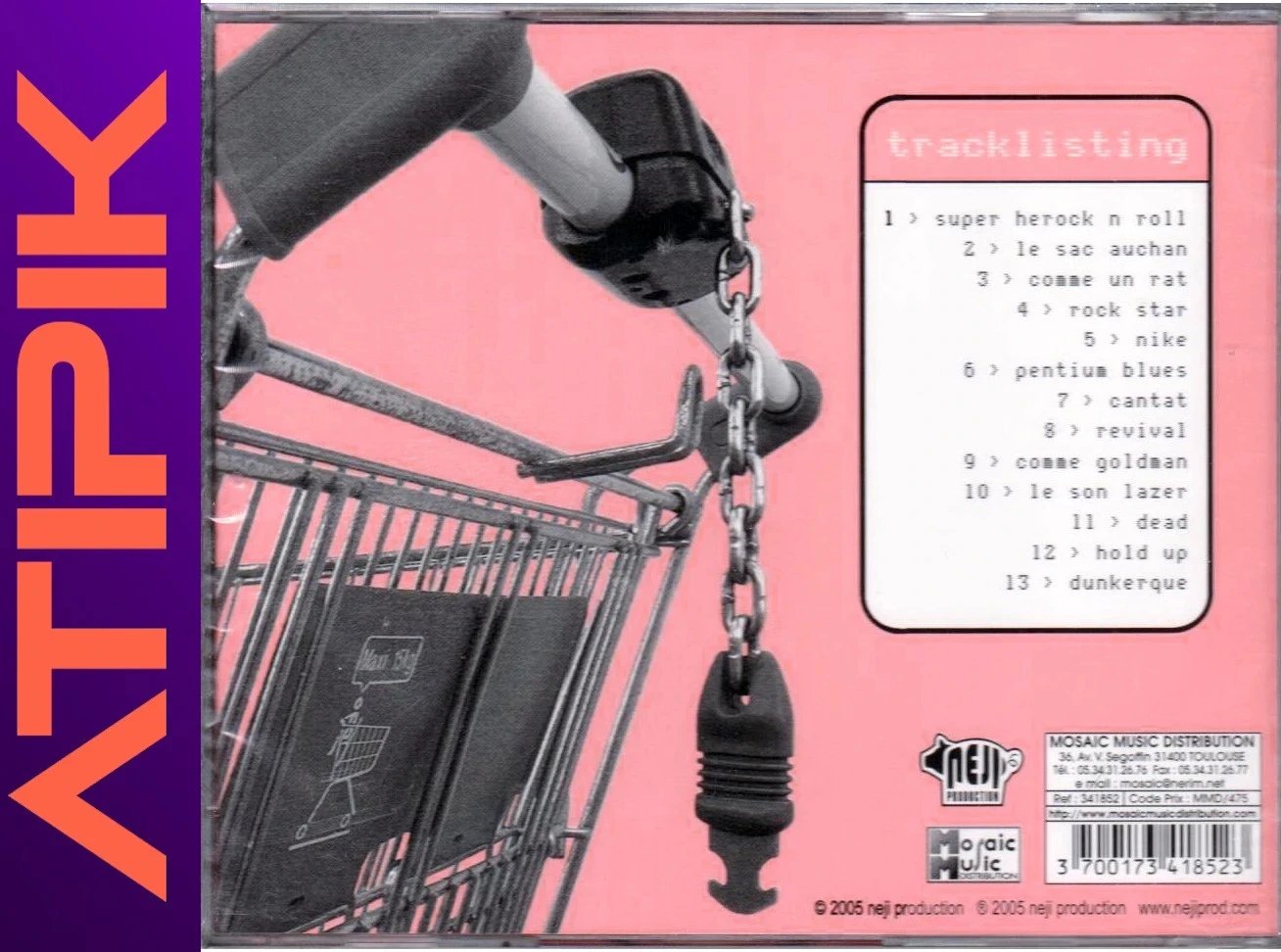 💎 Billy B. Beat* - The ultra-rare 2005 CD new in blister pack! – photo 2